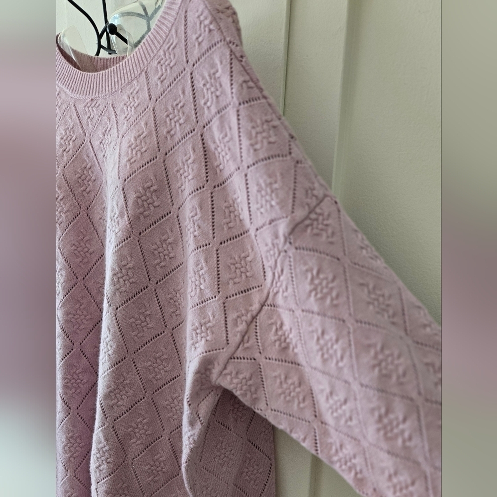 Cyrus Lavender Knit Women's Sweater - Picture 2 of 6